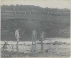 Free picture [Three Boys Wading in a Creek] to be edited by GIMP online free image editor by OffiDocs